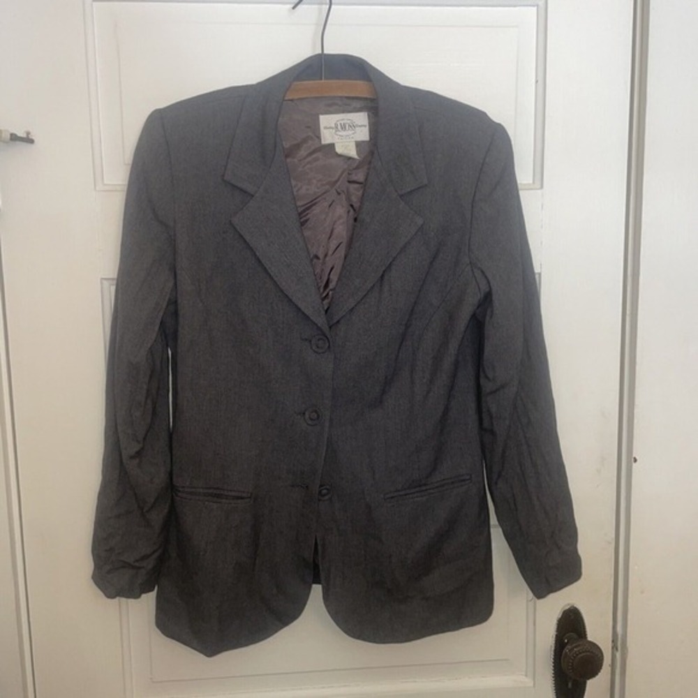 Grey B Moss ‎ Size 12 Women's Suit Coat Casual